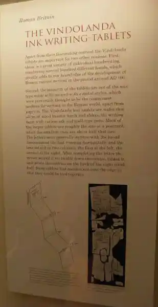 The vindolanda ink writing-tablets